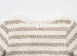 ヤクテレコボーダー長袖グレコ