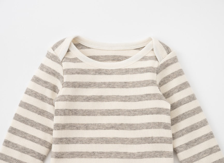 ヤクテレコボーダー長袖グレコ