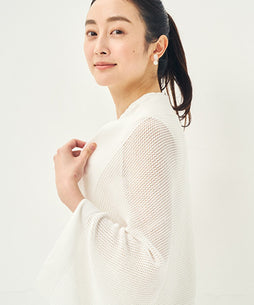 モデル身長163cm ホワイト着用
