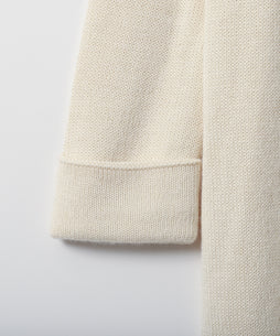 アルパカニットロングカーディガン