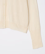 ペーパーコットン Vネックカーディガン