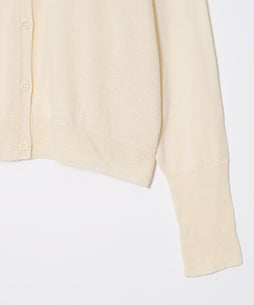 ペーパーコットン Vネックカーディガン