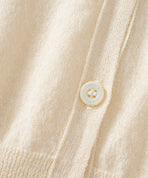 ペーパーコットン Vネックカーディガン