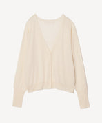 ペーパーコットン Vネックカーディガン