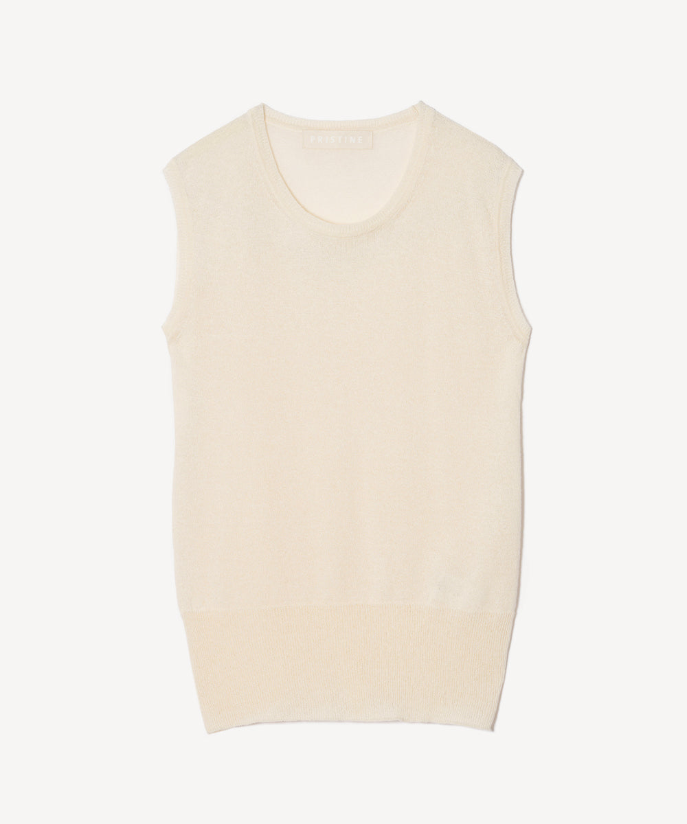 ペーパーコットン ノースリーブ