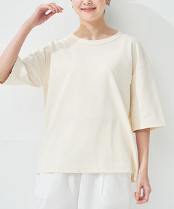 ペーパーコットン 天竺Tシャツ