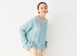 モデル身長163cm ブルー着用