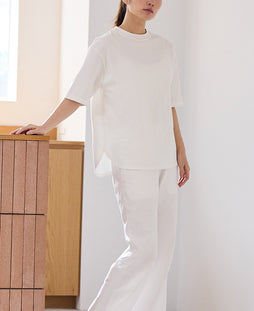 モデル身長164cm ホワイト着用