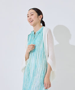 モデル身長163cm ブルー着用