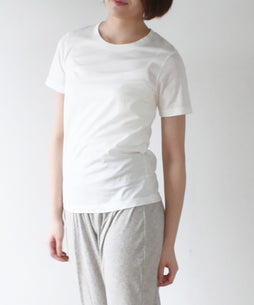 天竺ベーシックTシャツ