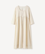 サテン 前開きネグリジェ