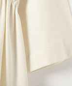 サテン 前開きネグリジェ