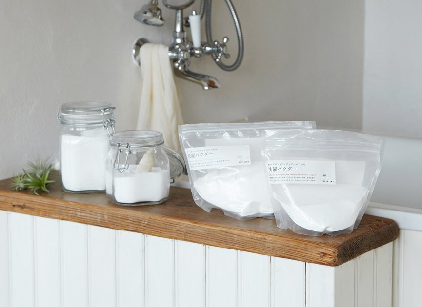 オーガニックコットンのための 洗濯パウダー