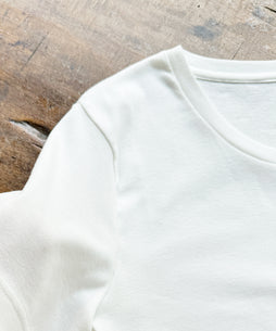 生地アップ:フライス半袖Tシャツ