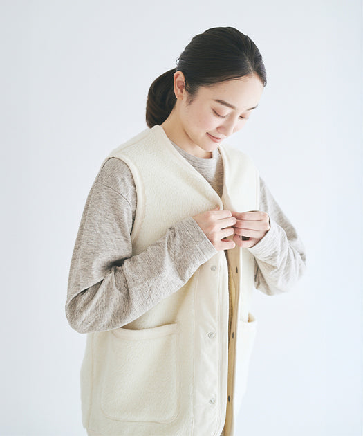 モデル身長163cm(Mサイズ着用)