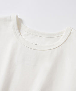 ペーパーコットン 天竺Tシャツ