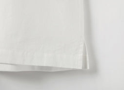 ポプリン切替クルーTシャツ