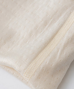 シルクコットン リバーシブル Uネックプルオーバー