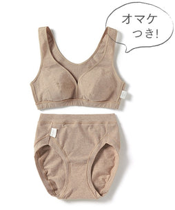 ハーフトップ ブラ&スタンダードショーツセット【初回購入限定】