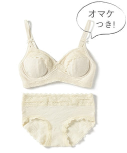 レーシー ブラ&ローライズショーツセット【初回購入限定】