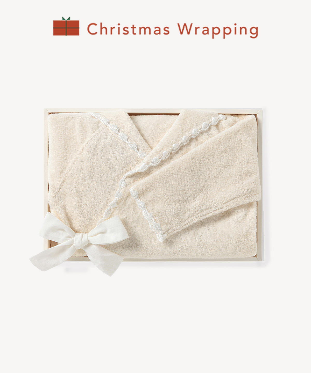 パイル刺繍バスローブギフトセット / オーガニックコットン – PRISTINE