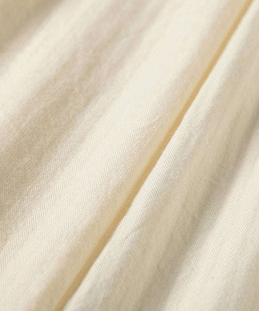 オーガニックコットン 「 2.5mカット 60/-ヘリンボン 」｜PRISTINE