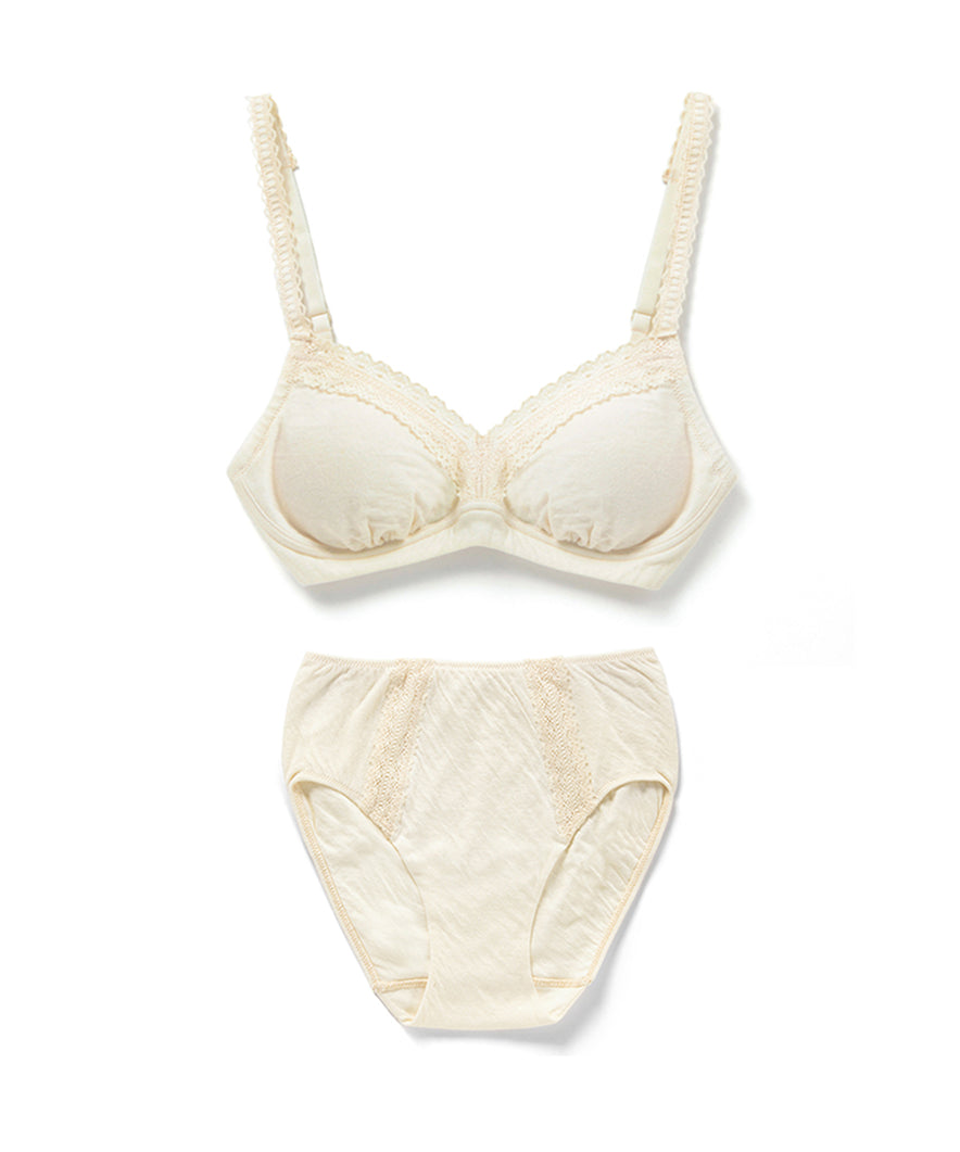 オールオーガニック ブラ&ショーツセット【洗濯パウダー付き】
