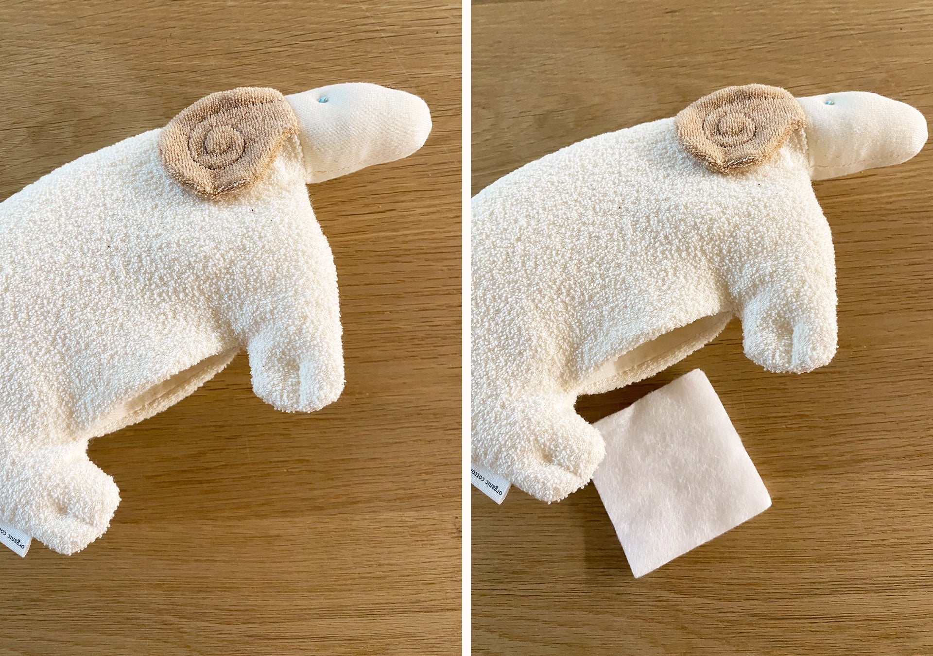 おせちのためにお作りしたひつじのアイピロー♪