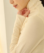 シルクコットン タートルプルオーバー