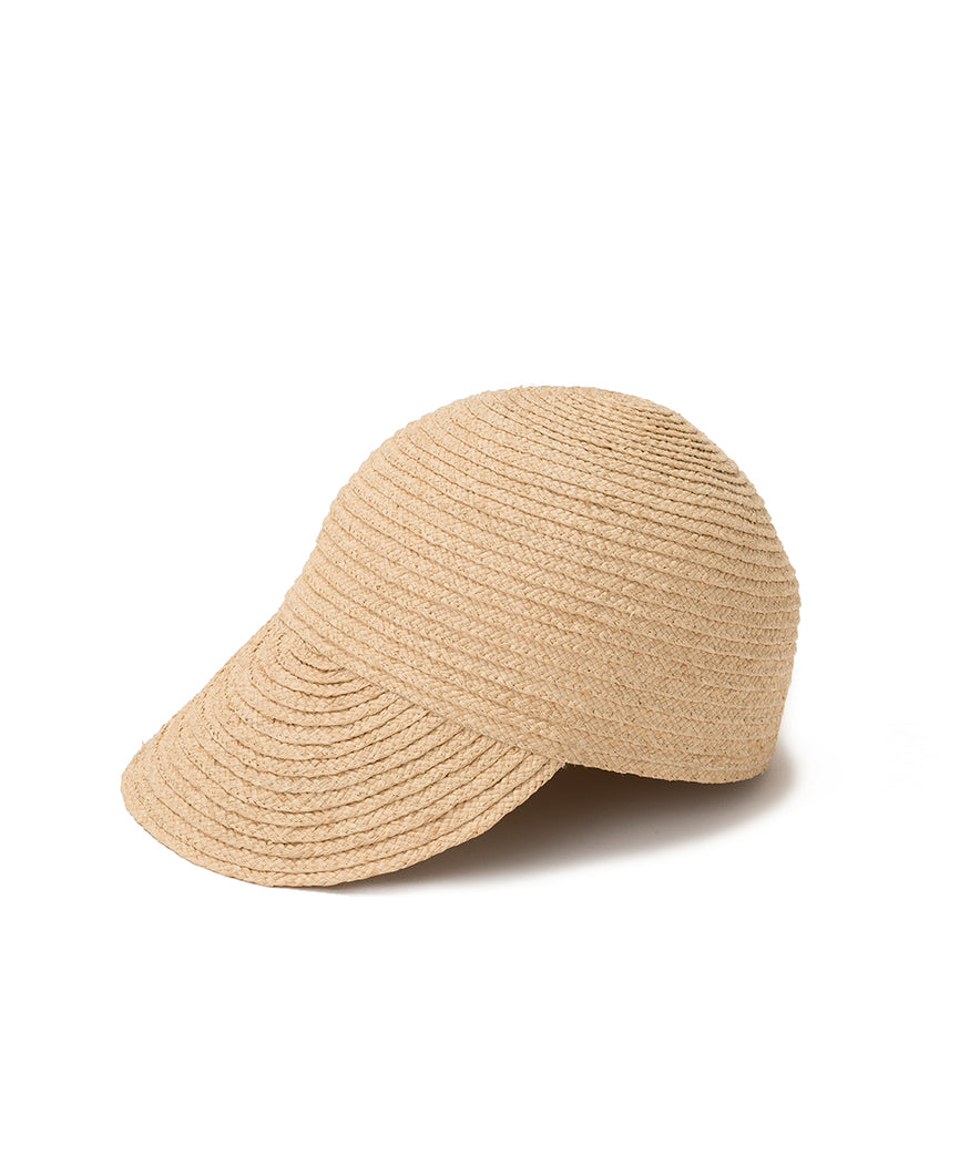 ラフィアキャップ