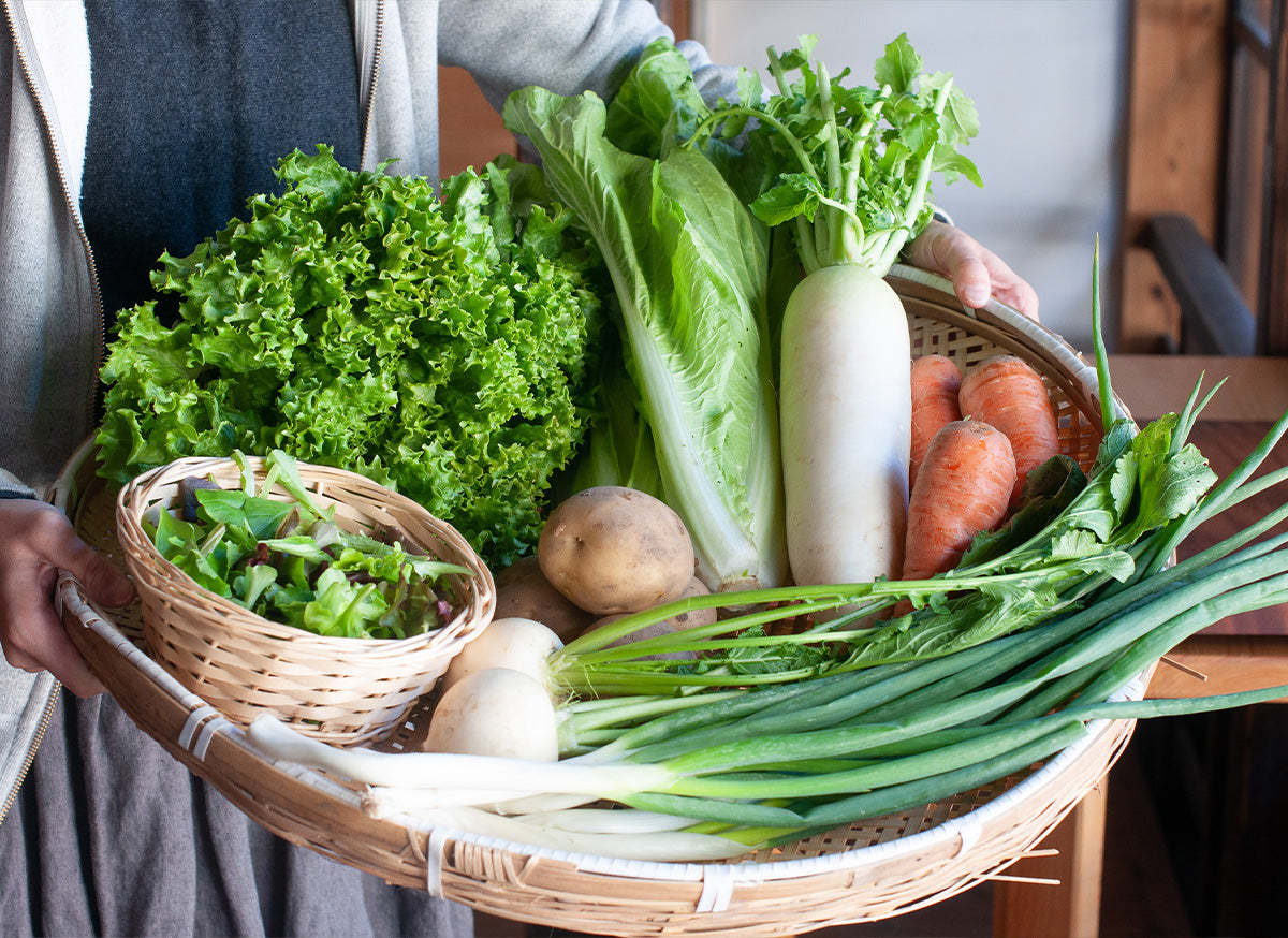 「熊本から届く 旬のお野菜便」と一緒にご注文いただくと、同梱してお届けします