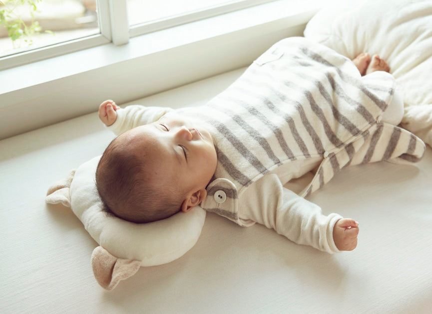 ふわふわのくまピロー