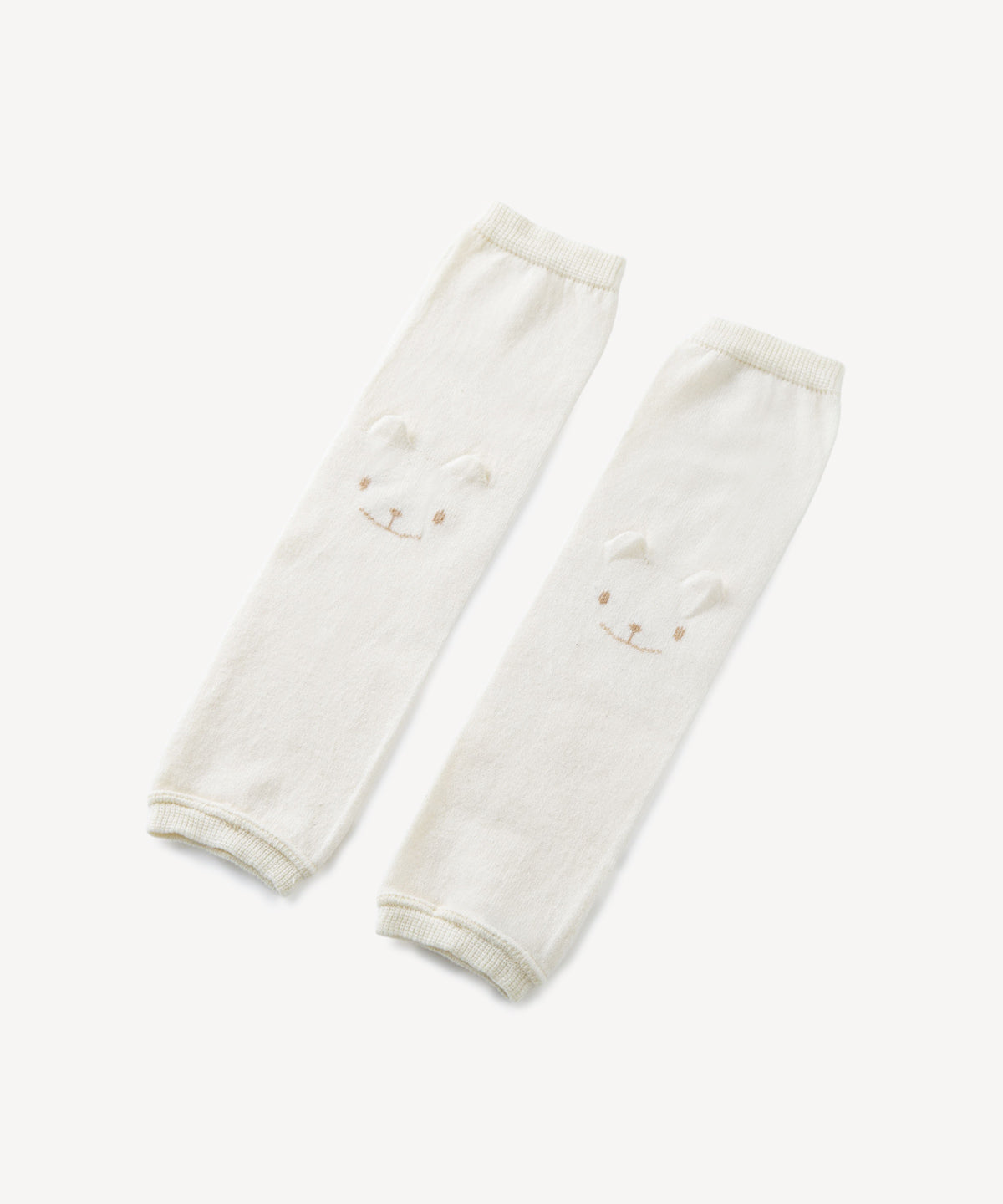 オーガニックコットン 「 くまレッグウォーマー 」｜PRISTINE