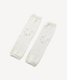 オーガニックコットン 「 くまレッグウォーマー 」｜PRISTINE