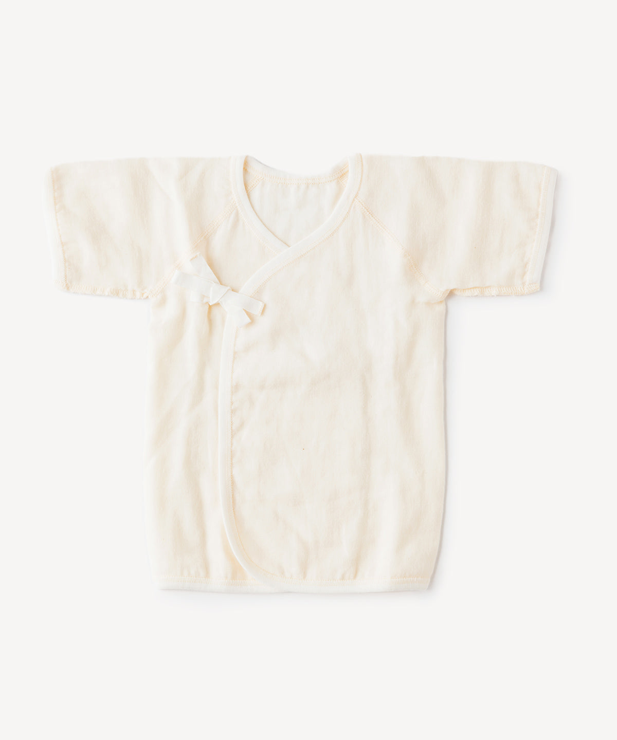 オーガニックコットン 「 やわらか ガーゼ短肌着 」｜PRISTINE