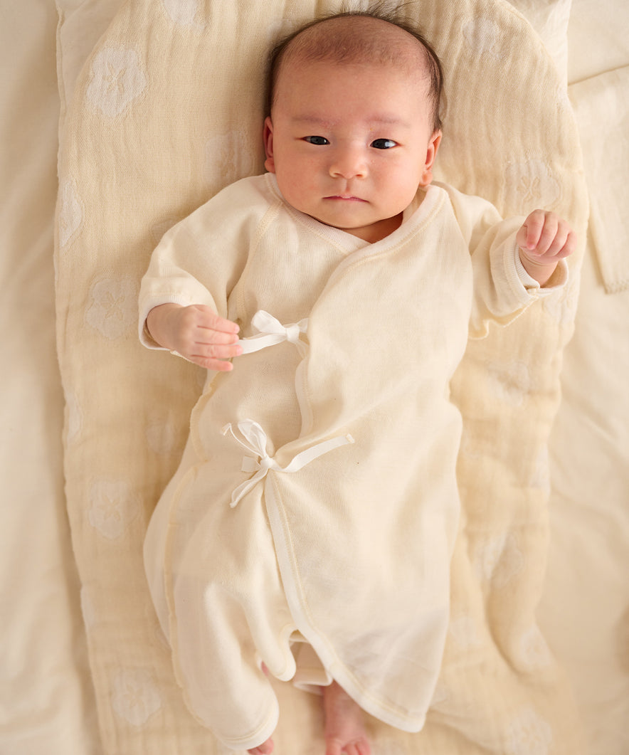 やわらか ガーゼコンビ肌着