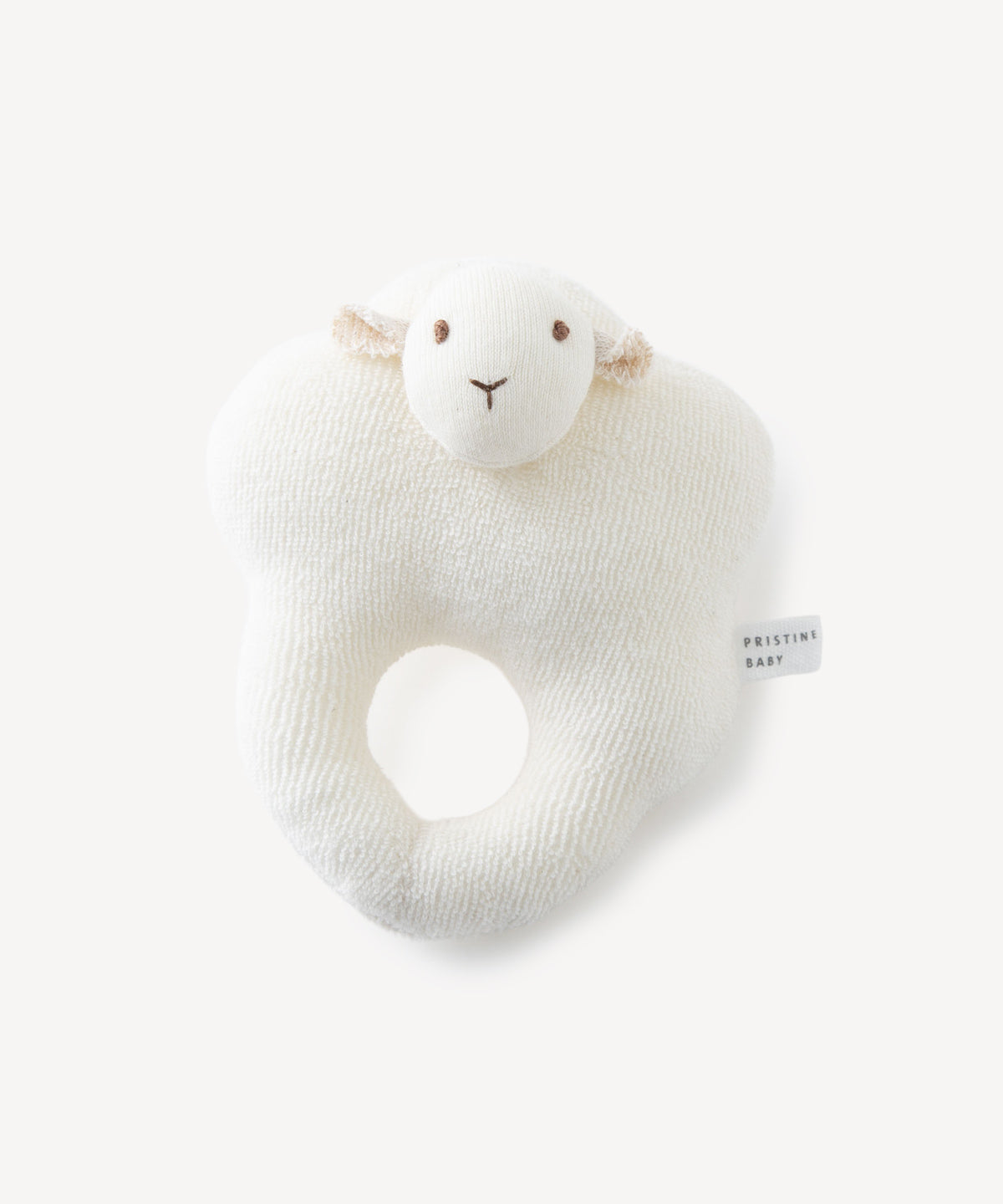 オーガニックコットン 「 ひつじガラガラ 」｜PRISTINE