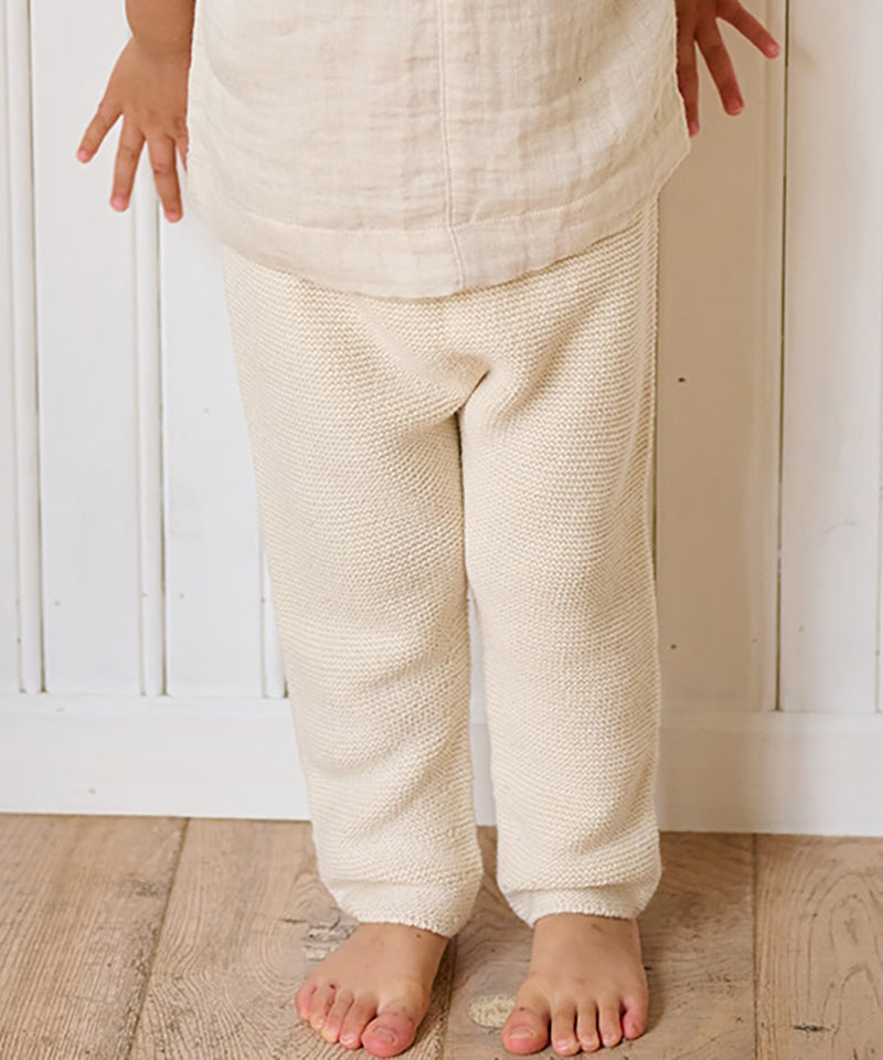 ガーターニットパンツ