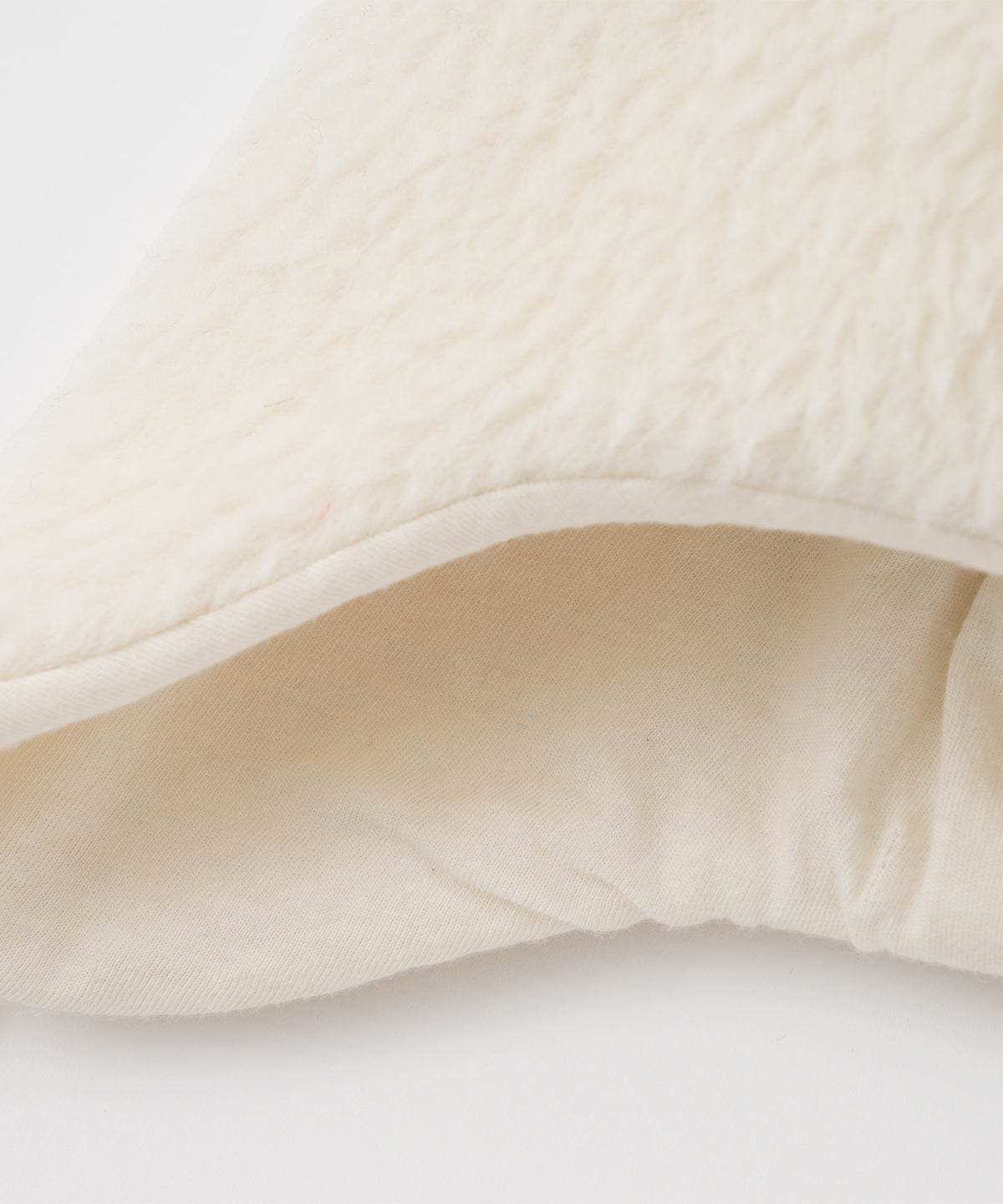 ライトリアルフリース くま帽子&ポシェットセット