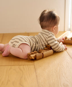 ヤクテレコボーダー長袖グレコ