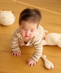 ヤクテレコボーダー長袖グレコ