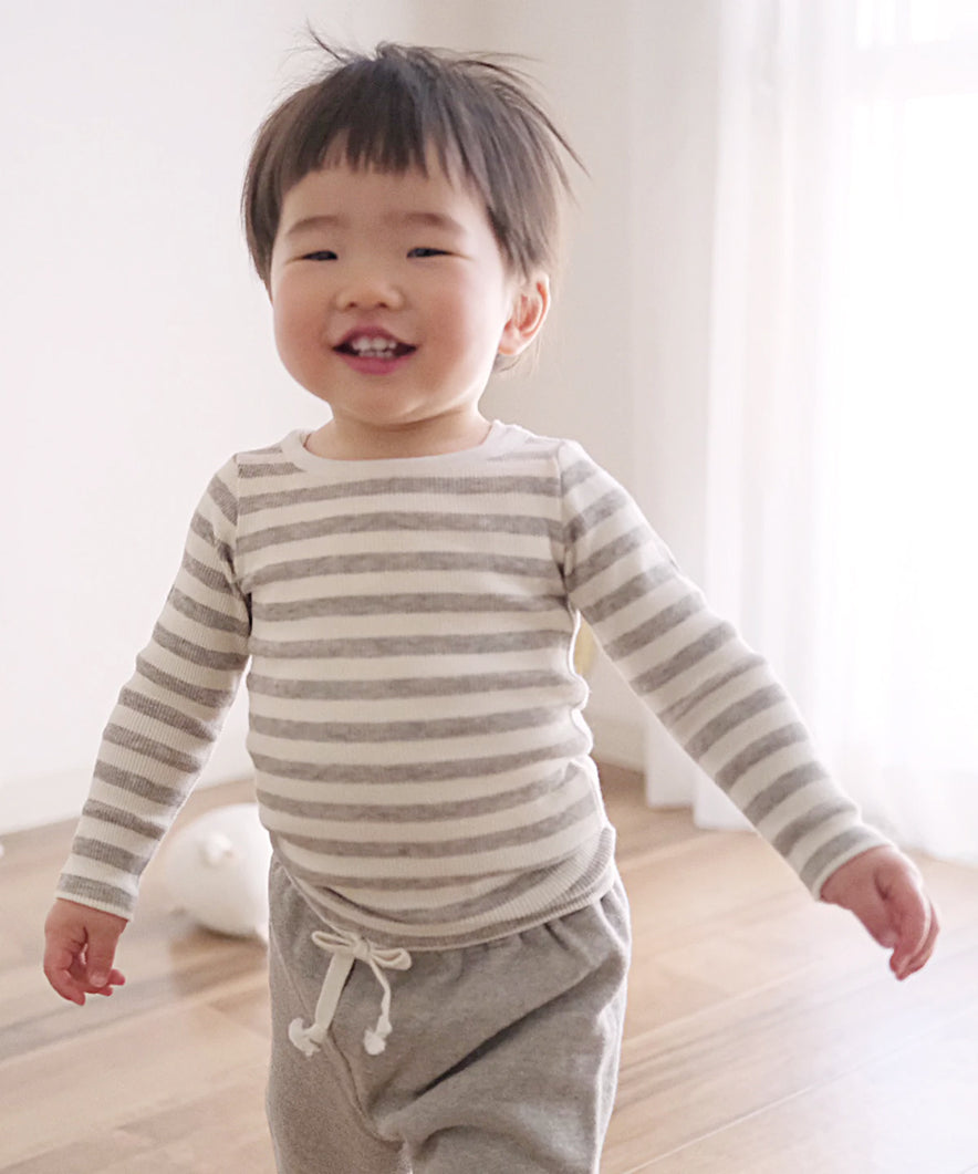 ヤクテレコボーダー長袖Ｔシャツ
