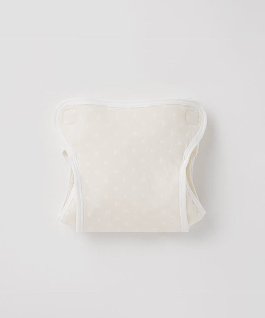 ホワイトドット おむつカバー(70cm、80cm)