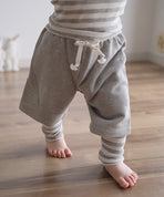 リネンヤク裏毛ハーフパンツ