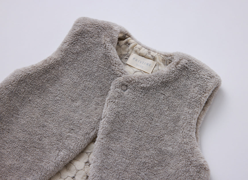 ヤクフェイクファーベスト – PRISTINE