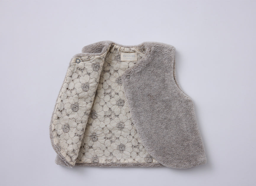 ヤクフェイクファーベスト – PRISTINE