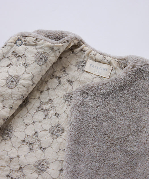 ヤクフェイクファーベスト / オーガニックコットン – PRISTINE