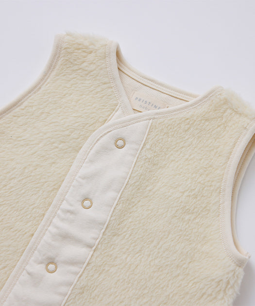 ライトリアルフリースベスト / オーガニックコットン – PRISTINE