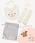 小さなワッペンを1点プレゼント！