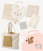 小さなワッペンを1点プレゼント！